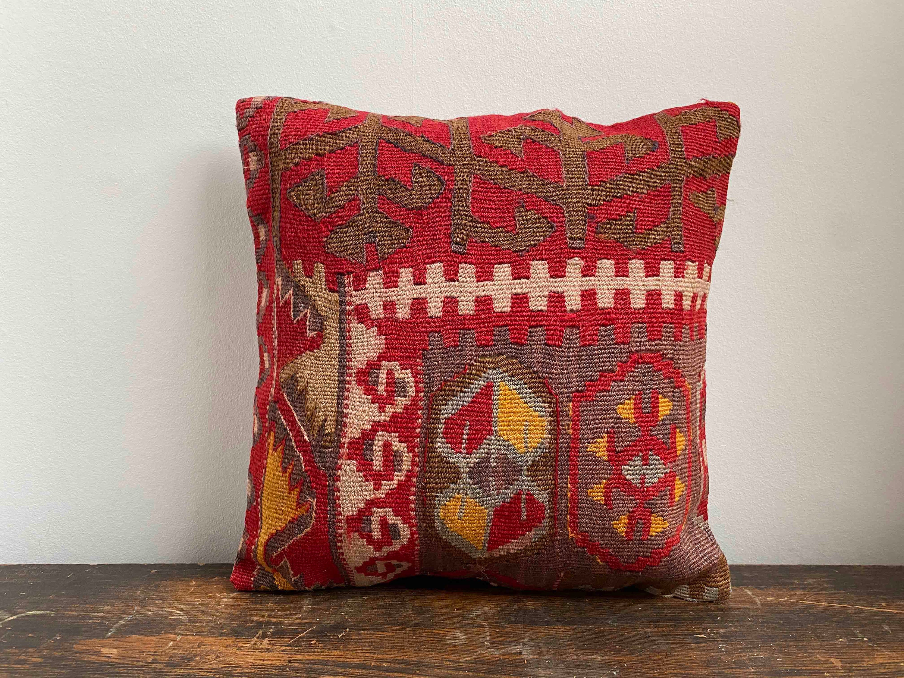 Anatolian Kilim Pillow Traditional Pillow Case Ethnic Etsy UK