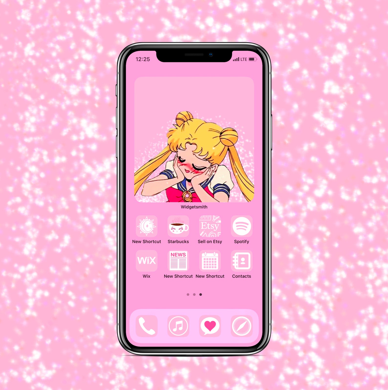 IOS 14 Pink Aesthetic Y2k Pastel App Icons 2000s Personalized Custom