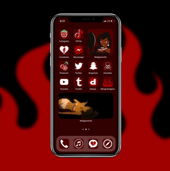 Featured image of post Baddie Widgets Red