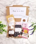 Hug in a Box | Treat Box | Letterbox gift | Get Well Soon | Thinking of you | Personalised Care Package | Pick Me Up product logo