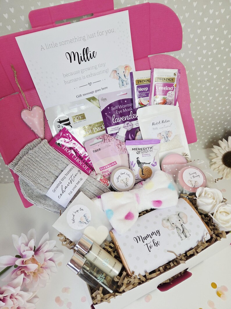 Pregnancy Pamper Gift Box | New Mum Relaxation Hamper Bild 2