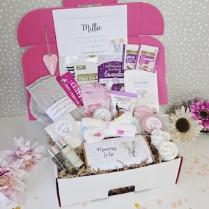 Pregnancy Pamper Gift Box | New Mum Relaxation Hamper Bild 1