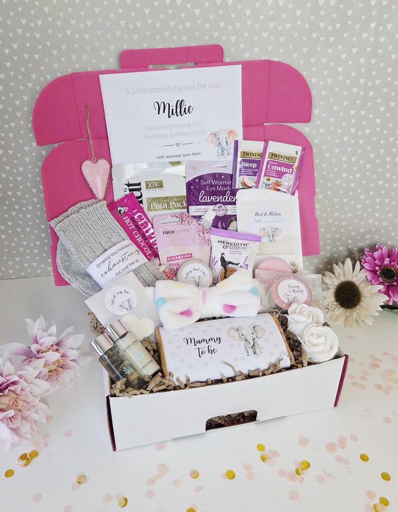 Pregnancy Pamper Gift Box | New Mum Relaxation Hamper Bild 1