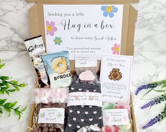 Thinking of you, Sending Hugs, Hug in a Box Gift, Sending Good Vibes and Positivity