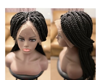 Box braid wig.