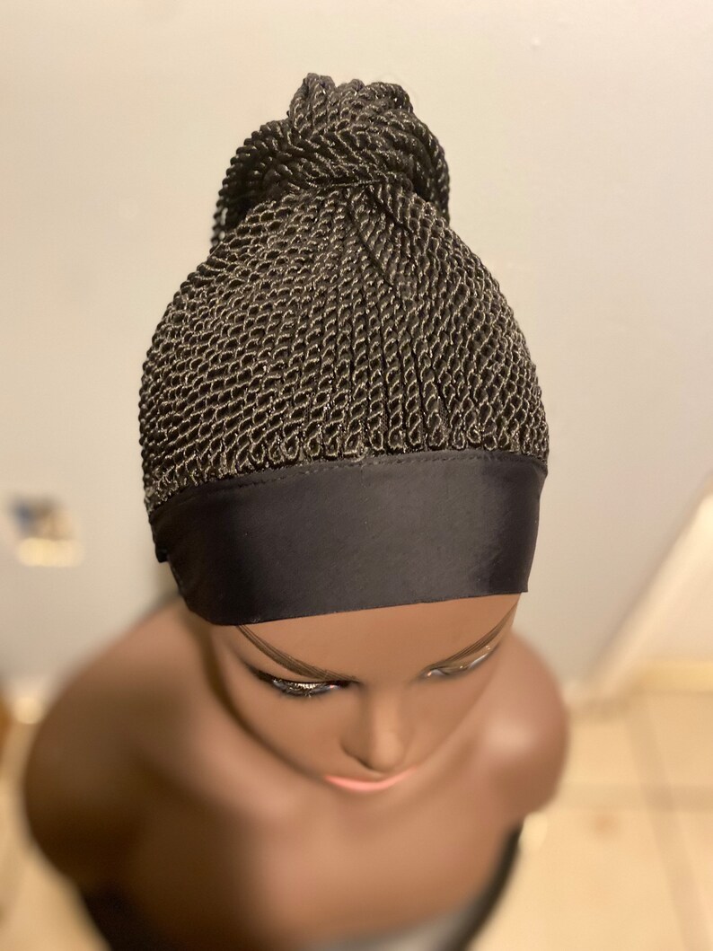 Updo Twist Braid Headband Wig. Etsy