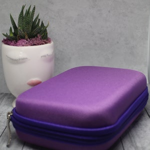 Customizable Essential Oil Roller Bottle Storage Case - Holds 10 Bottles - DIY Personalization with Your Name