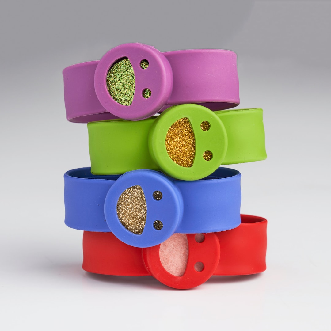 Kids Essential Oil Diffuser Bracelets Ecofriendly Silicone Wristbands