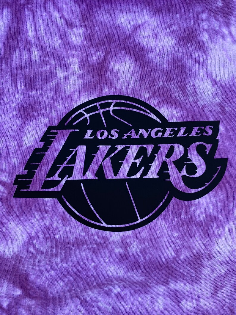Lakers tie dye tshirt