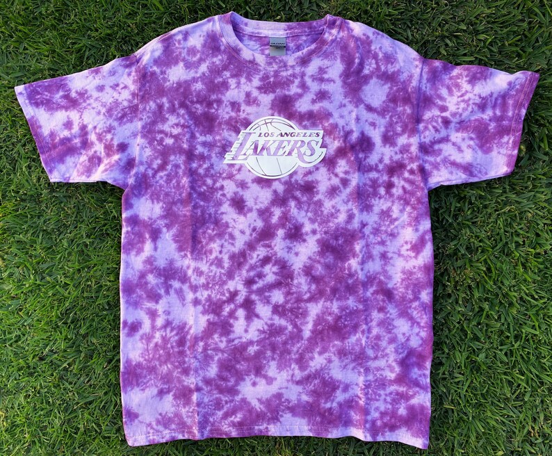 Lakers tie dye tshirt