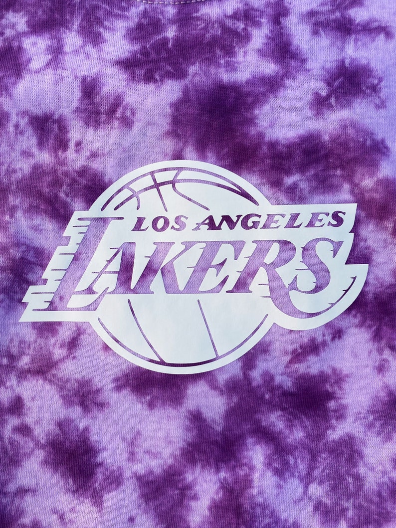 Lakers tie dye tshirt