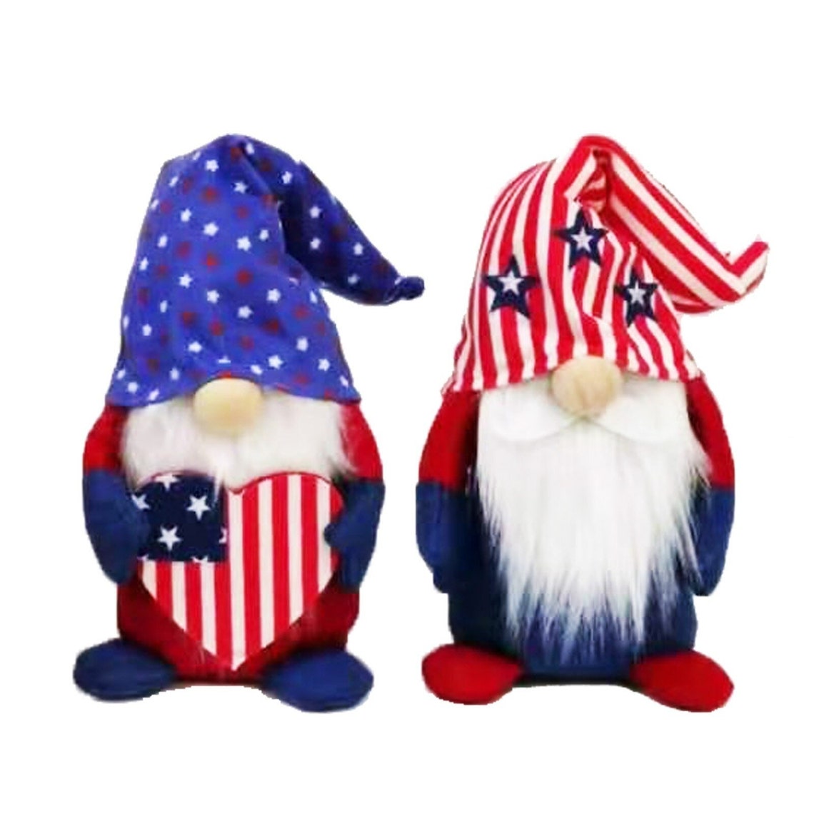 3psc creative american patriotic gnome fourth of july gnome  etsy
