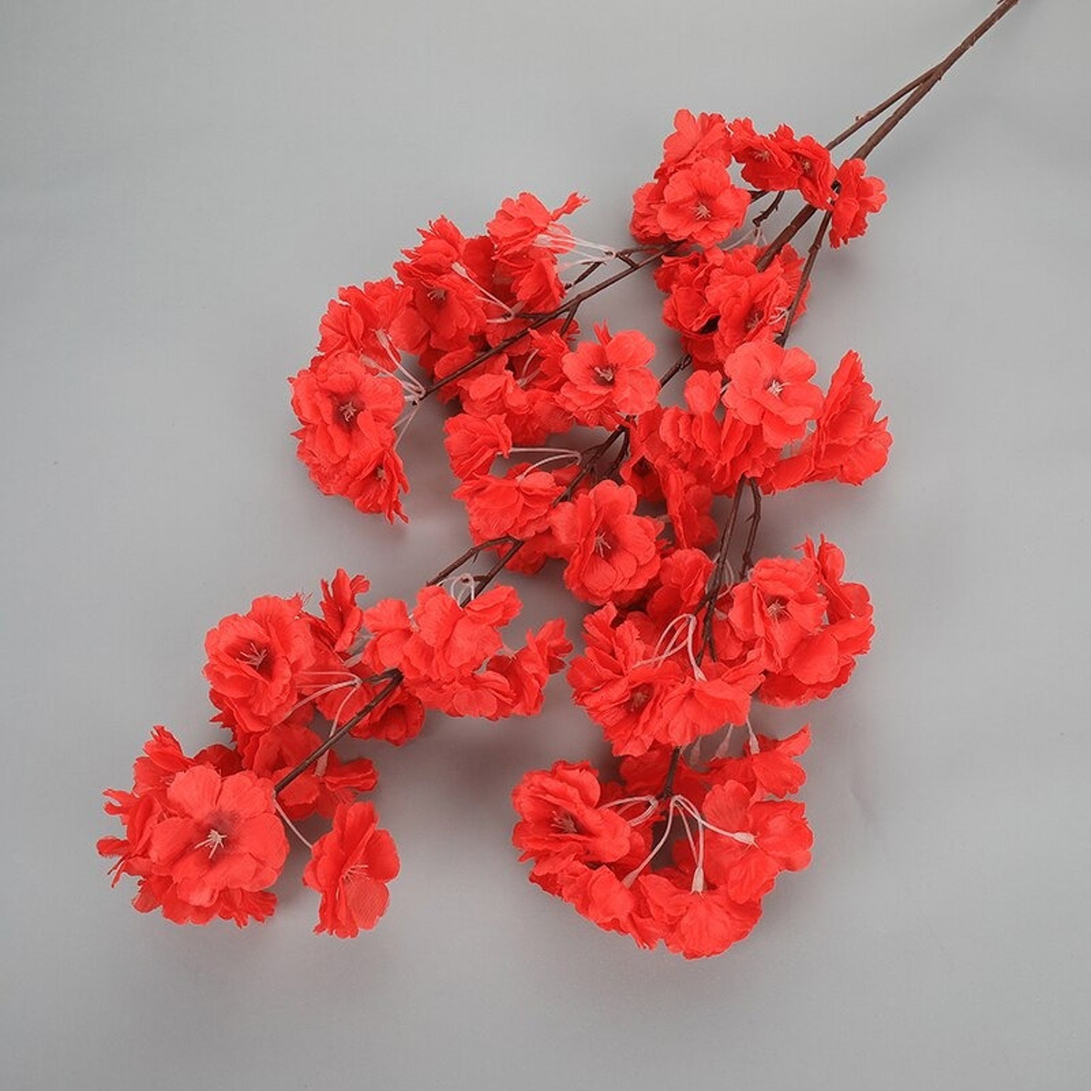 1pcs Cherry Blossom Tree Artificial Flowers 120cm Silk High Etsy