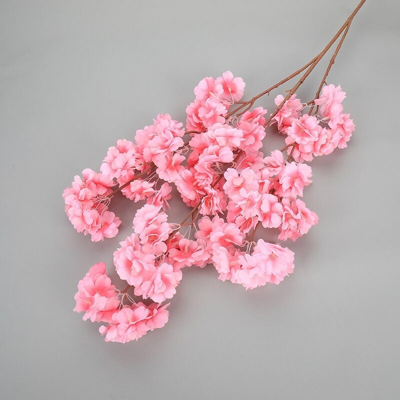 1pcs Cherry Blossom Tree Artificial Flowers 120cm Silk High Etsy UK