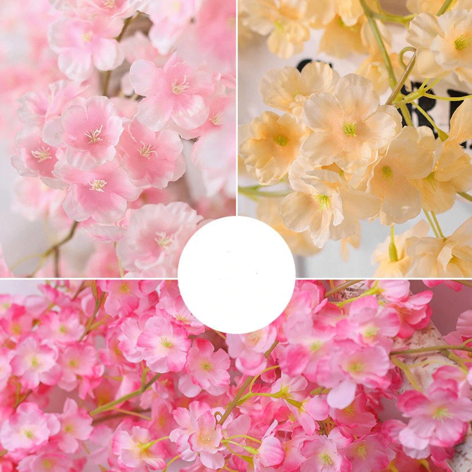 1pcs Cherry Blossom Tree Artificial Flower Wedding - Etsy