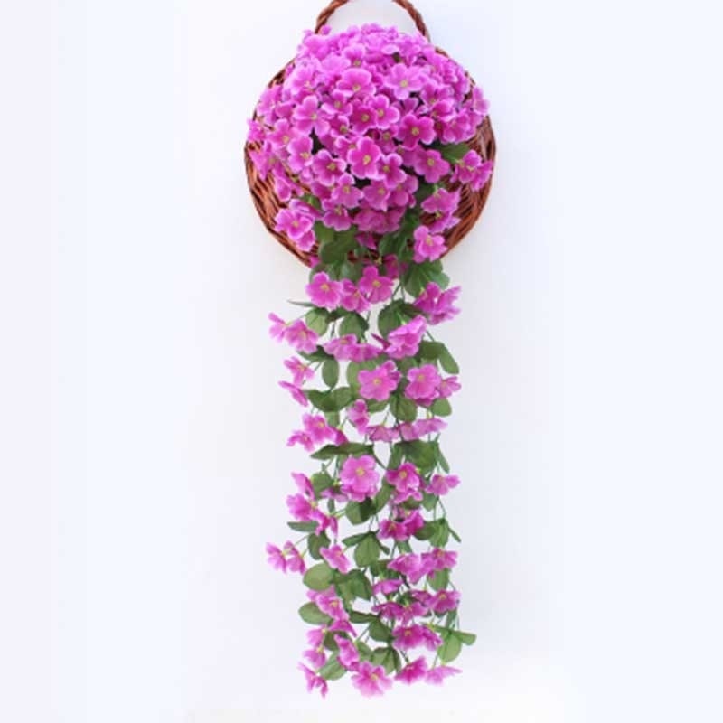 Violet Artificial Flower Party Decoration Simulation Etsy