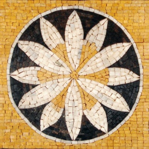 24 Handmade Pattern Square Shape Marble Mosaic Art Tile Stone Décor - Etsy