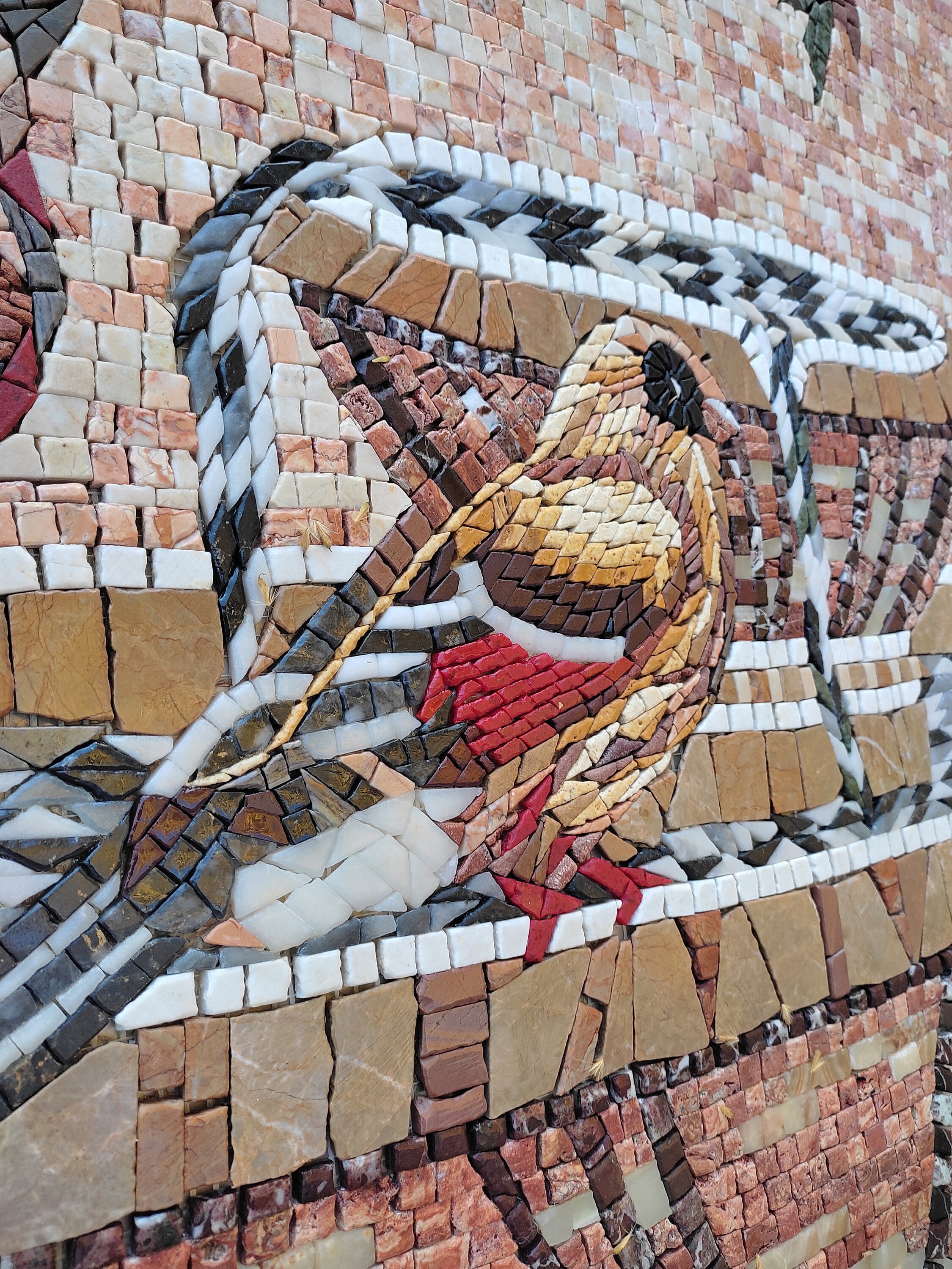 Nature & animaux - Oiseaux & dérivés - Perroquet mural en céramique [#20857