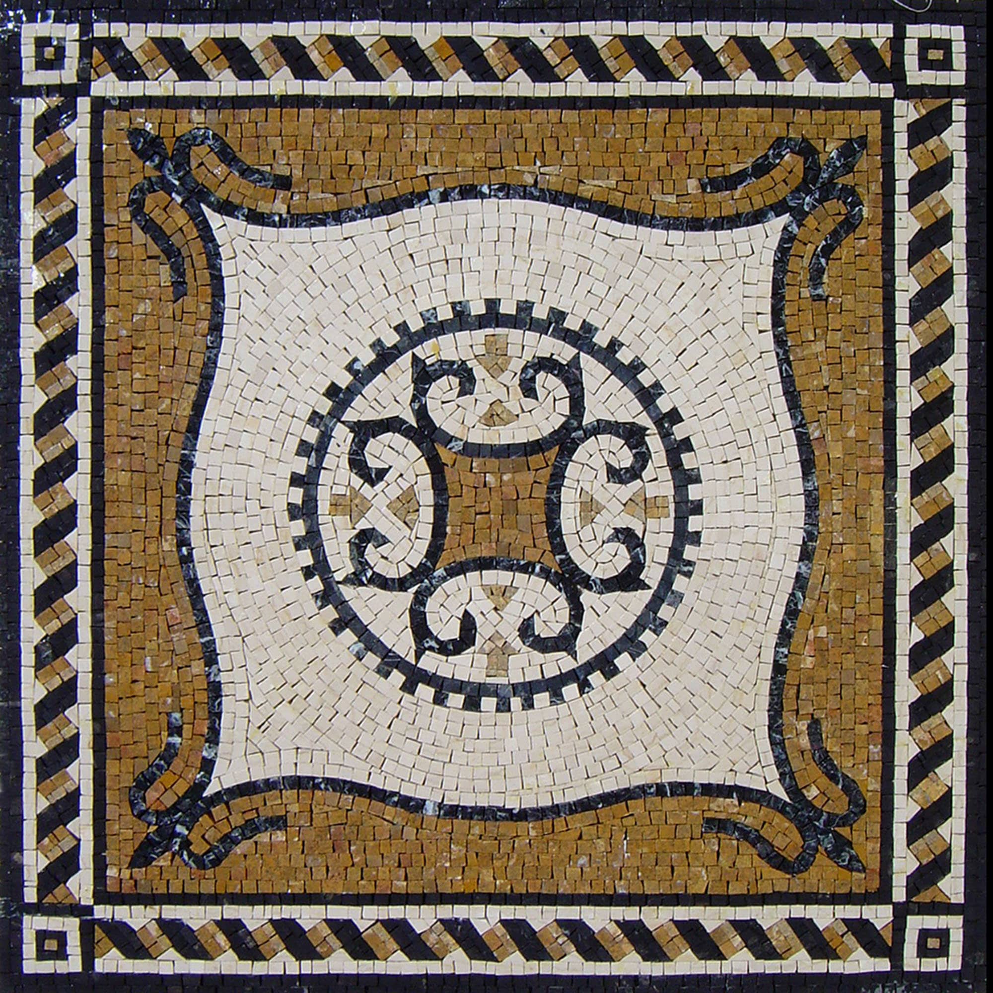 36 Handmade Geometrical Marble Mosaic Inlay Art Stone - Etsy