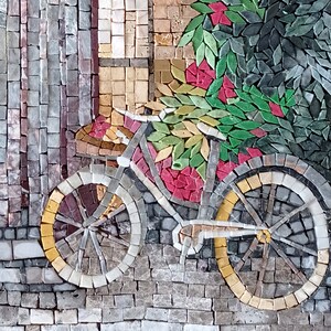 COASTAL WALL HANGING Nautical Coastal Art Unique Wall Art Cycle Rider