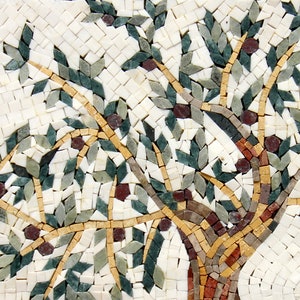OLIVE TREE MOSAIC - Backsplash Marble Mosaic Tiles. Customization ...