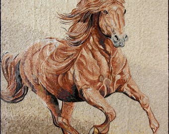 人工大理石のNat Navarro作、馬の絵 1989年制作 il_340x270.6187941422_422m.jpg