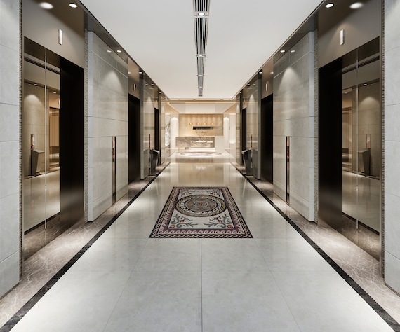 Elevator Lobby Carpet Design