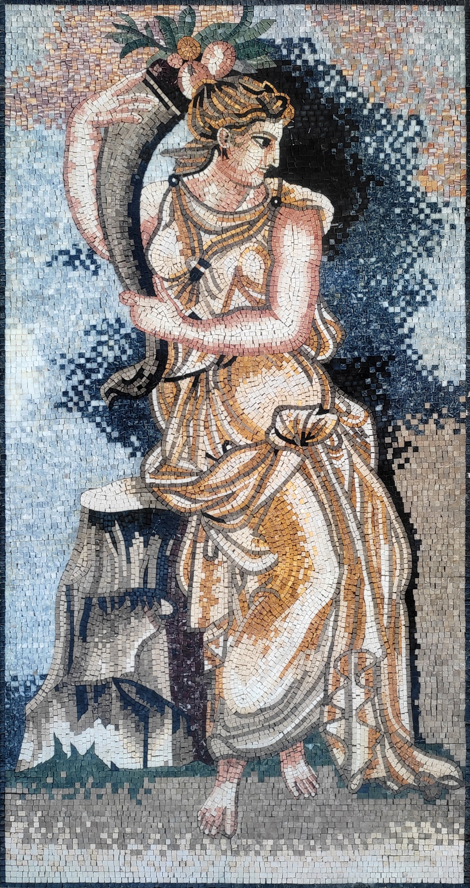 大理石　フィレンツェ　モザイク　アート　アメジスト　pitti mosaici 大理石 フィレンツェ モザイク アート アメジスト pitti mosaici