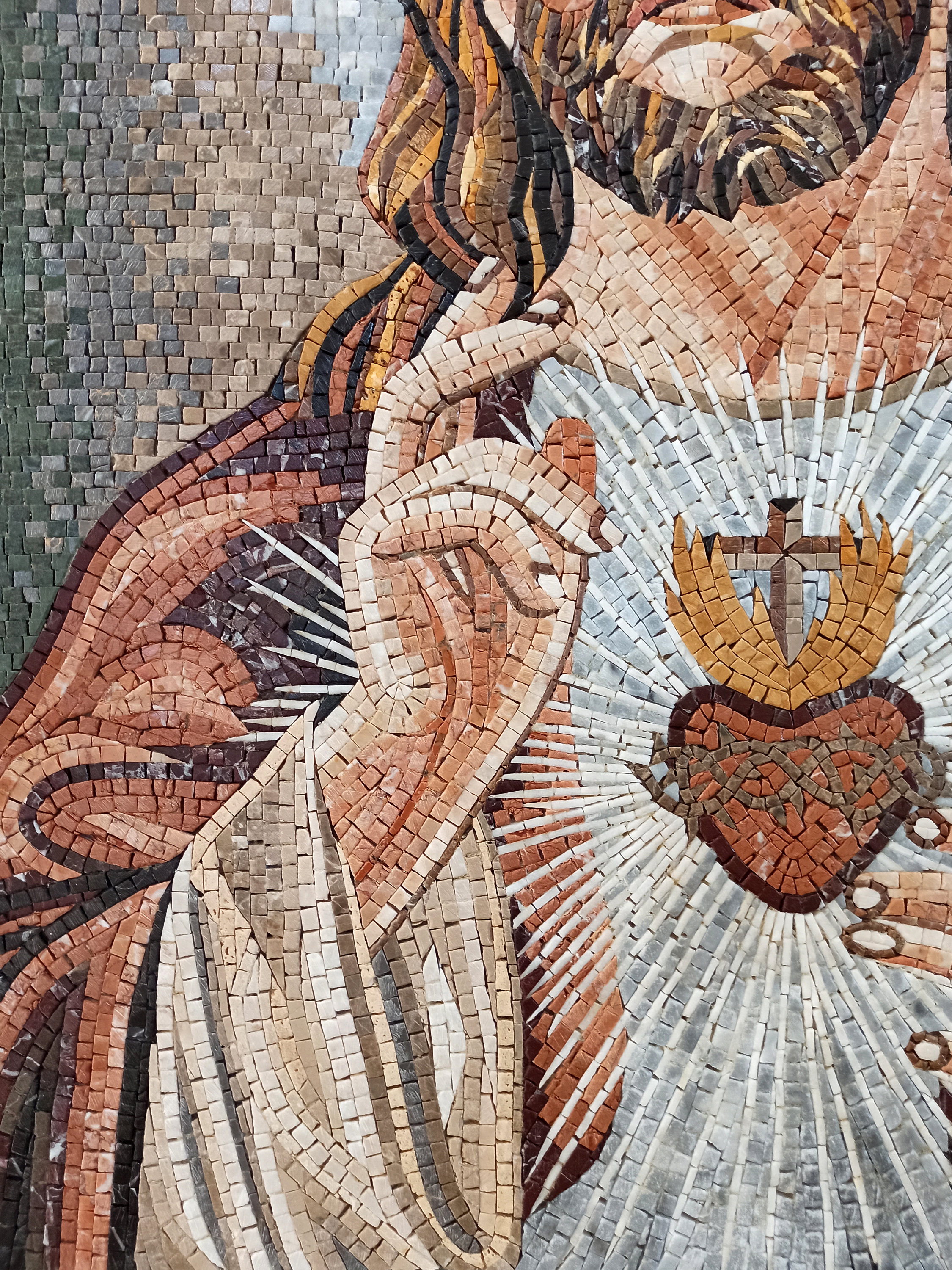 チュニジアモザイクタイル画女神