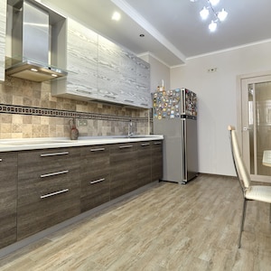 4″ Black, Cream & Rose Tricolor Border Mosaic – Handmade Marble Tile Trim, Customization available