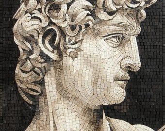 イタリアの魅力的な夜のベニスのマイクロモザイクアート大理石タイル