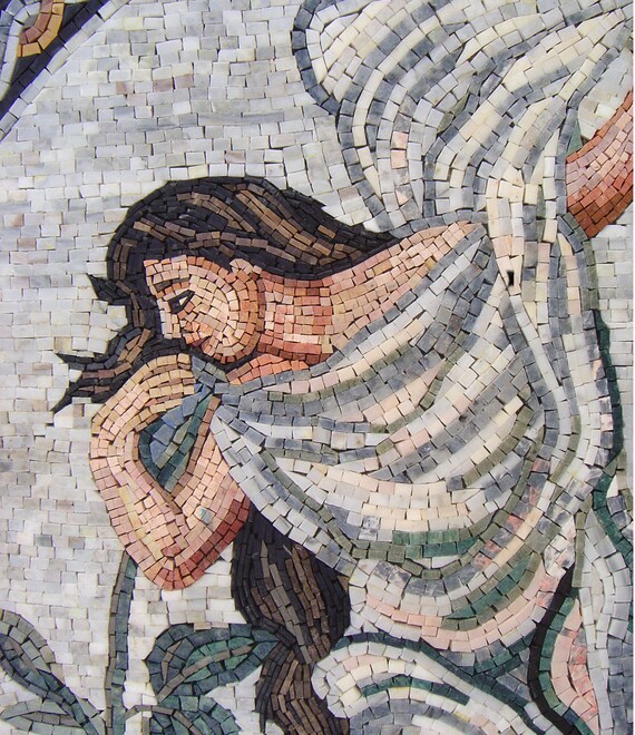 チュニジア モザイクタイル画 女神 2025年2月 魅惑のチュニジア8日間