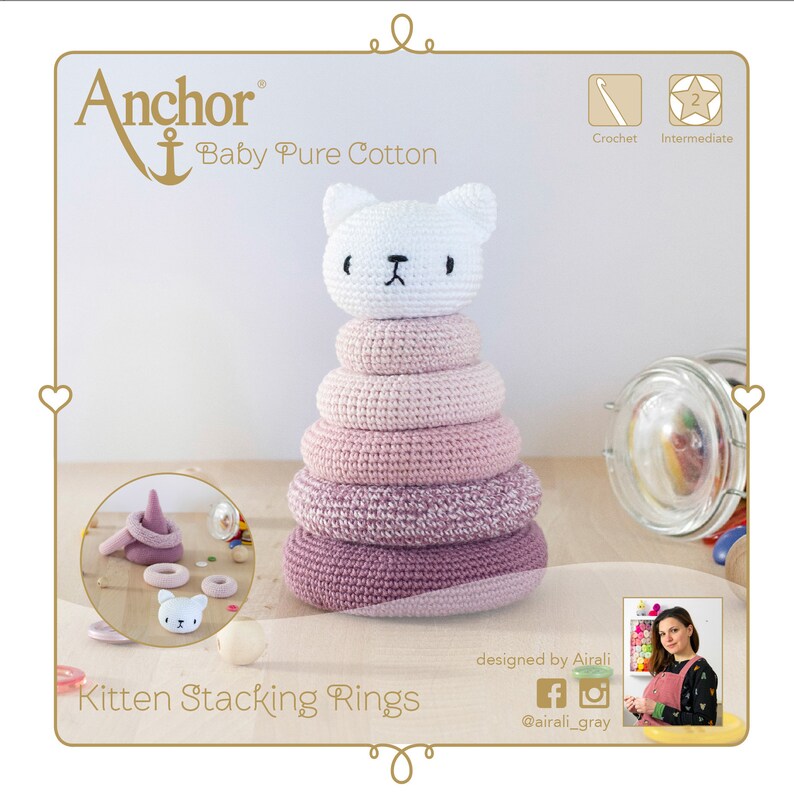 Anchor Stacking Rings Crochet Kit - Etsy