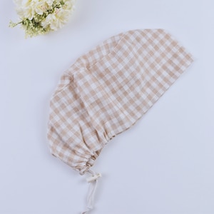 Euro Scrub Caps, Surgical cap, Optional Satin Lining and Buttons, scrub caps for women euro style with elastic and adjustable toggle