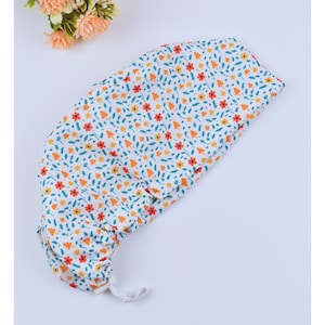 Euro Scrub Cap for Women, Surgical cap Satin Lined Option, Button option, Ponytail scrub cap, 3 STYLE scrub caps.