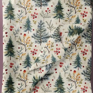 Christmas Trees Ponytail scrub cap for women, Surgical cap with Satin Lined Option. Scrub caps for women, Christmas Euro scrub cap for women