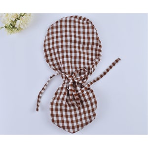 scrub caps for women ponytail, scrub cap, surgical cap, ponytail scrub cap, Scrub caps for women, Satin Lining & Buttons option