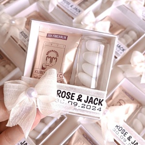 Coffee & Almond Candy Favors: Unique Wedding Shower Gifts