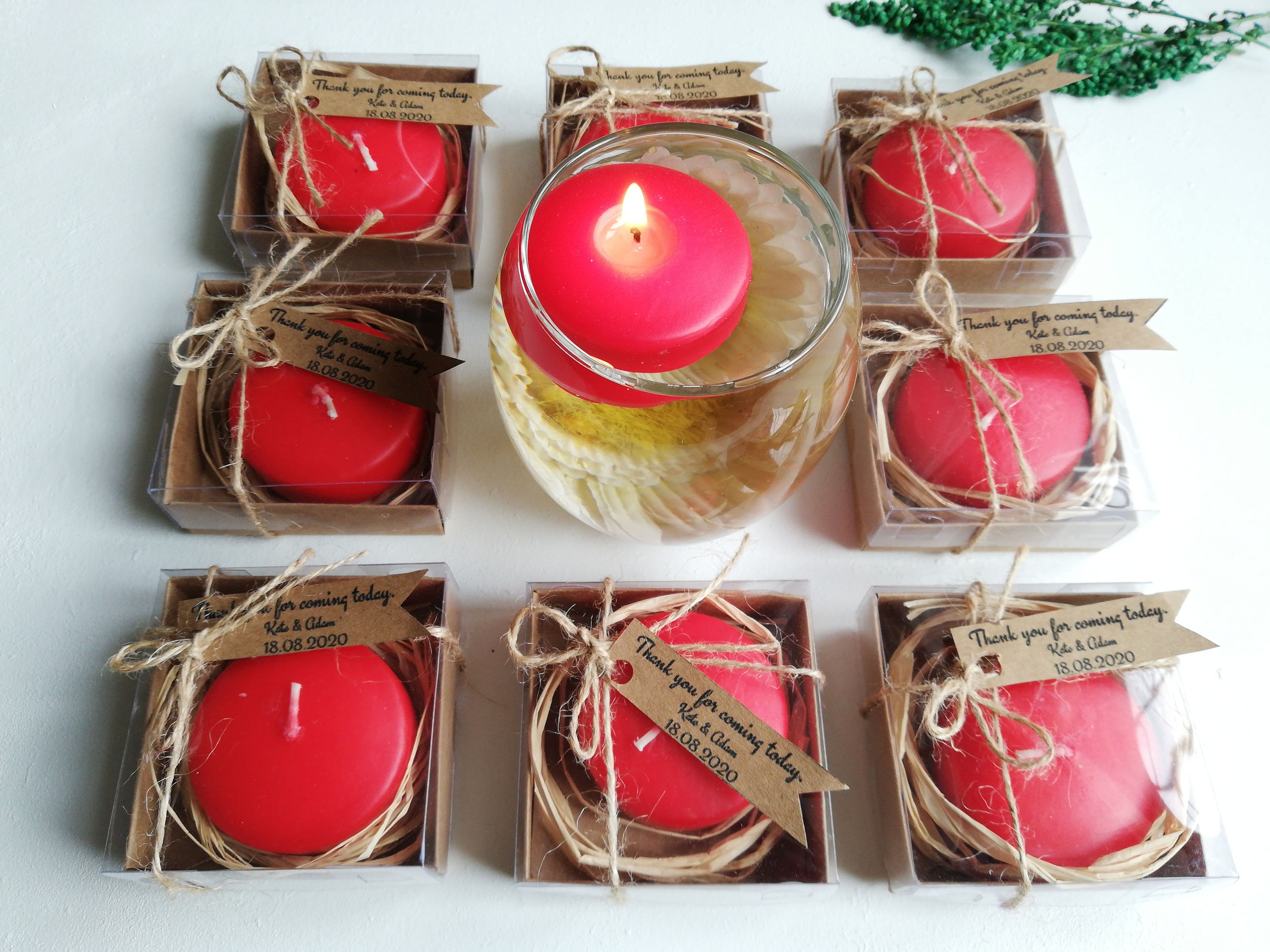 Candle Wedding Gift for Guests Bridesmaid Thank You Gift Etsy