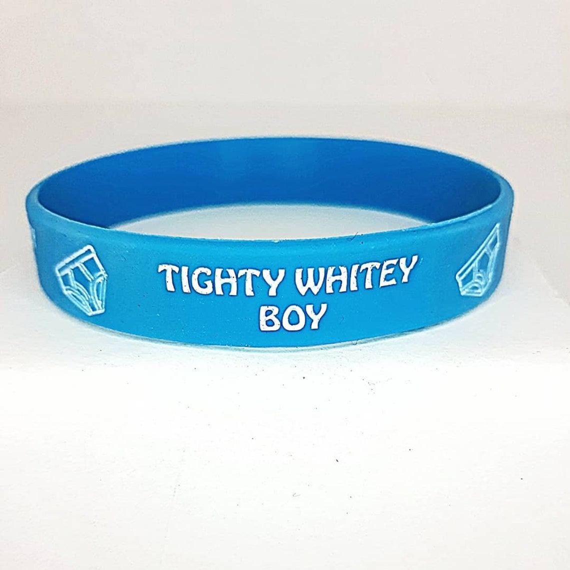 TIGHTY WHITEY BOY Wristband Etsy