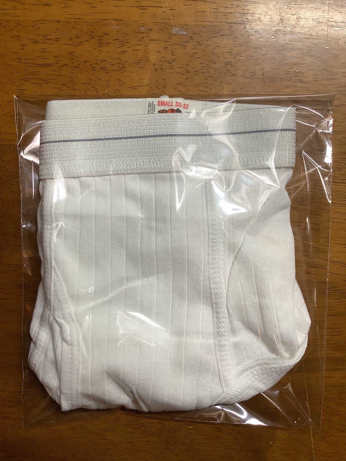 Vintage 1992 Ribbed Fruit of the Loom white briefs. Sz Etsy