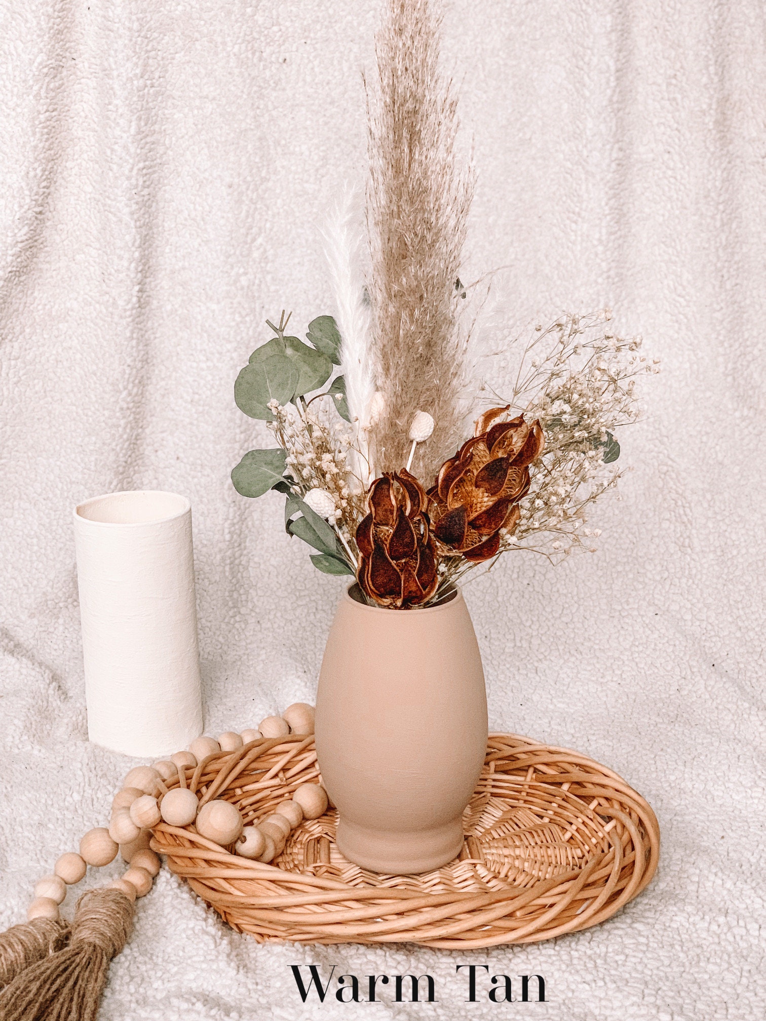 Long Neck Vase Boho Decor Boho Style Home Decor Boho Etsy