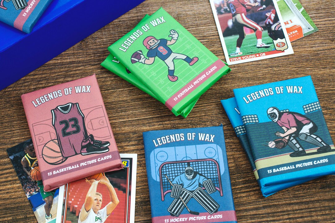 Sports Trading Cards Mystery Box All Star and Hall of Fame 45 Trading