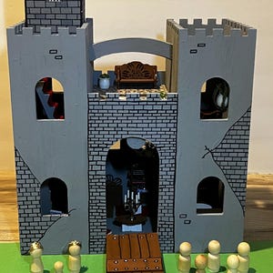 Castle playset model medieval gift idea