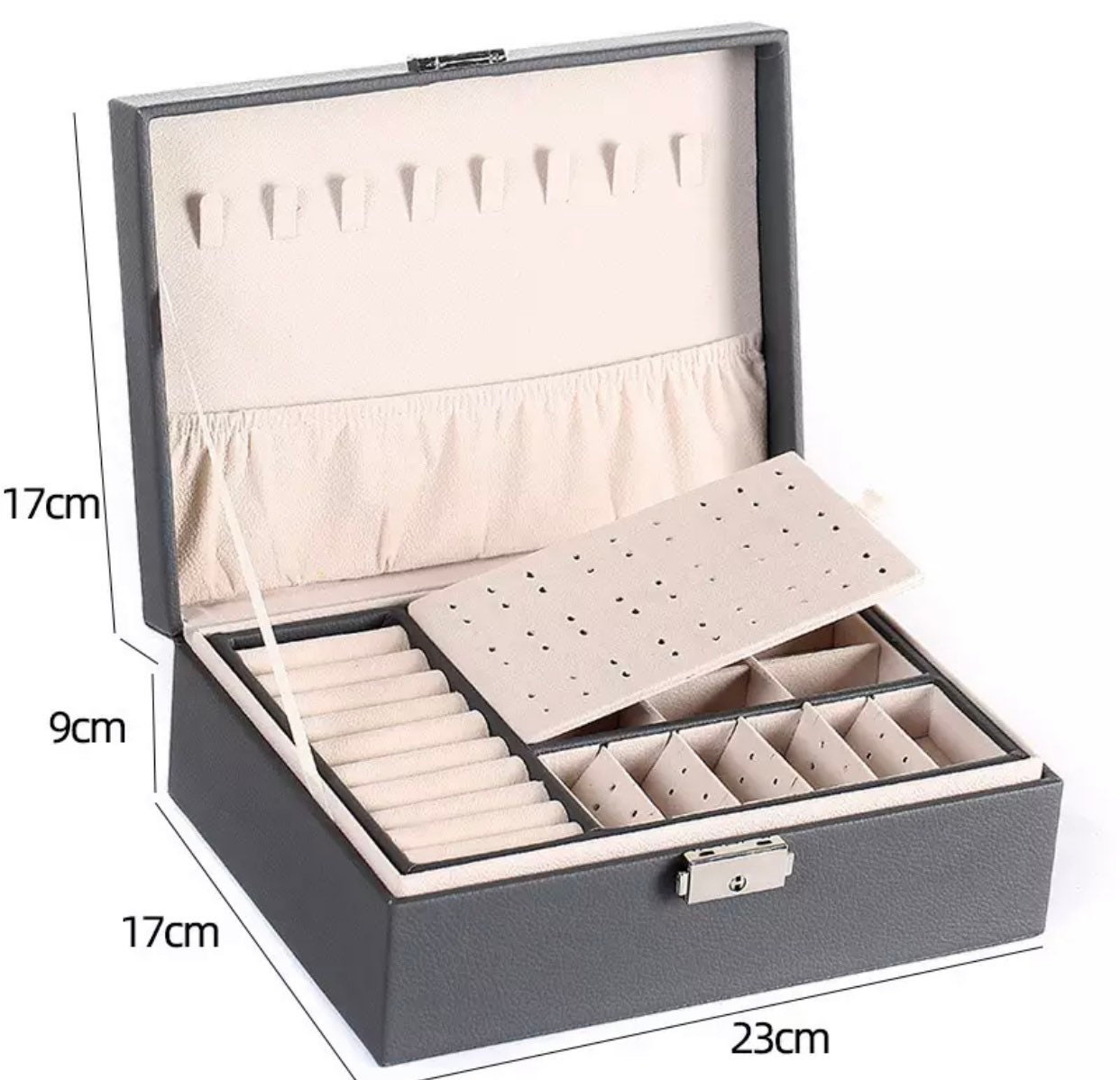 Caja de joyería almacenamiento de joyas caja de joyería | Etsy