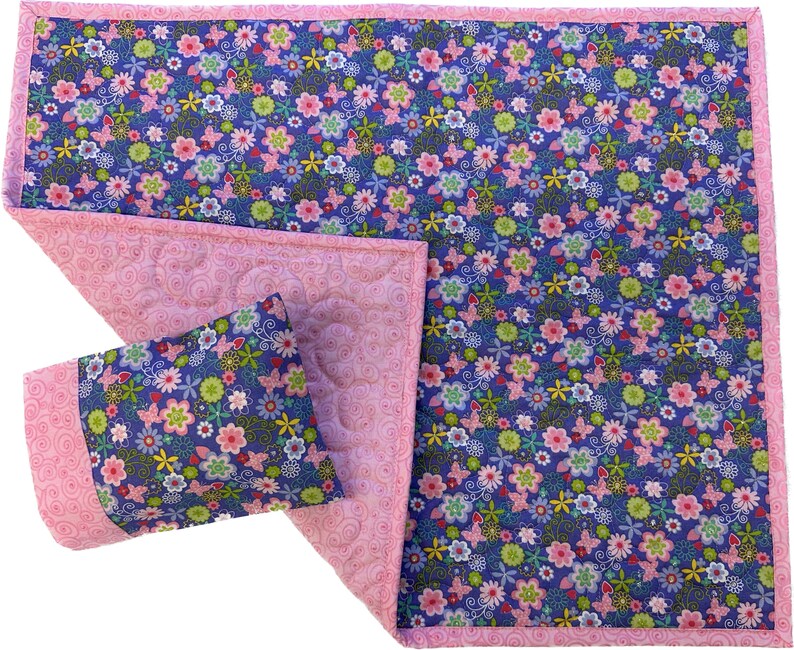 Doll Quilt and Matching Pillow 3 Piece Set Etsy