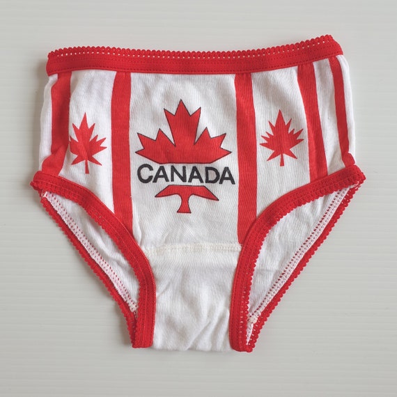 Unused 1970s Kids Vintage Underwear Canada Size Fits 2-3 Toddler
