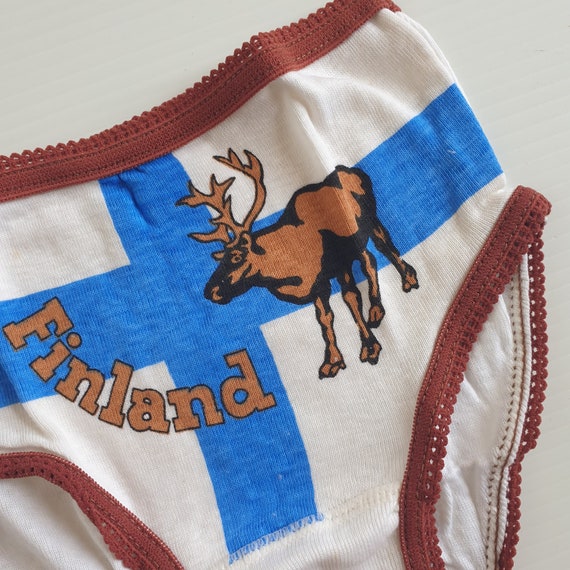 Size 2-3 Unused 1970s Kids Vintage Underwear - Fi… - image 2