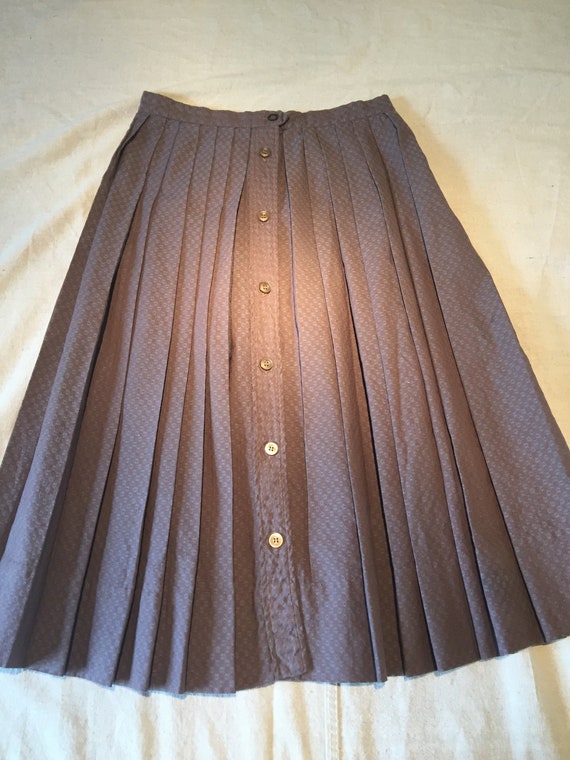 vintage early 50's pleat skirt