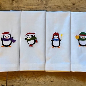 20 Lunch Servietten Mit Pinguin-Motiv – Winter-Design, 33 X 33 Cm, 3-lagig, Für Tischdeko & Serviettentechnik